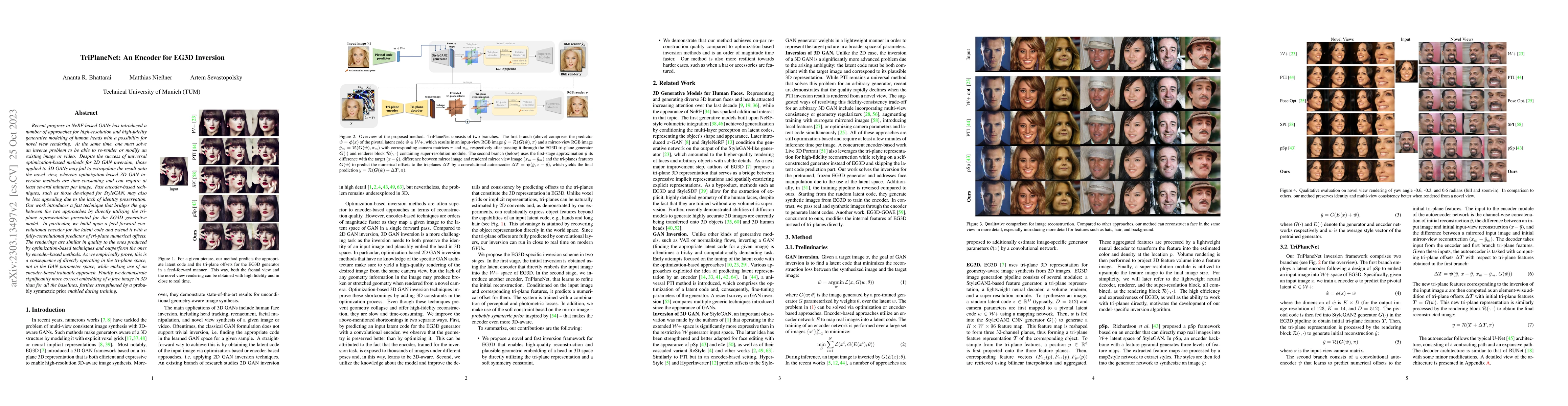 Thumbnail for TriPlaneNet: An Encoder for EG3D Inversion