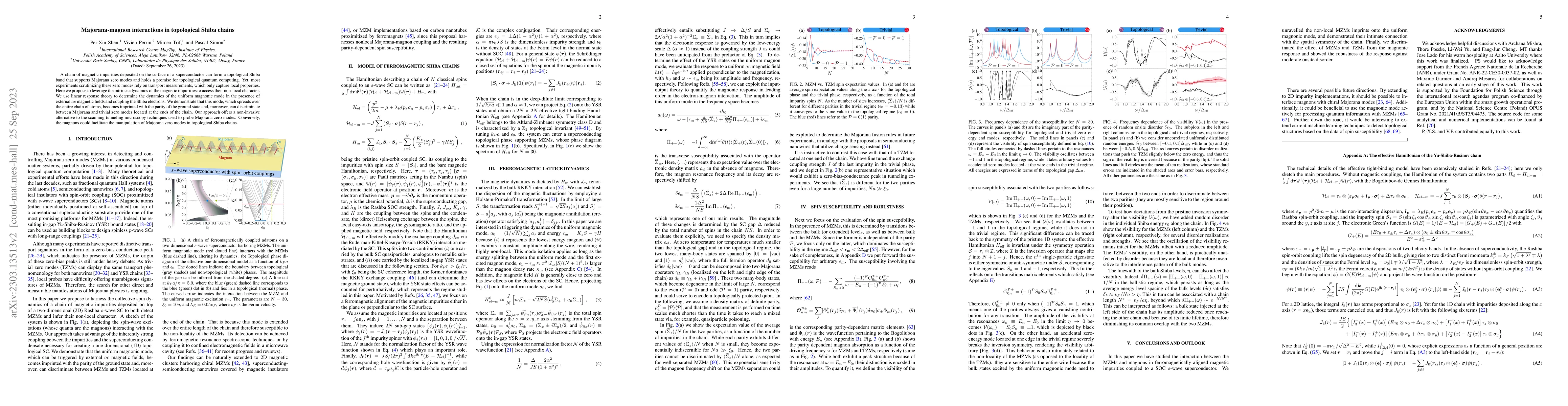 Thumbnail for Majorana-magnon interactions in topological Shiba chains