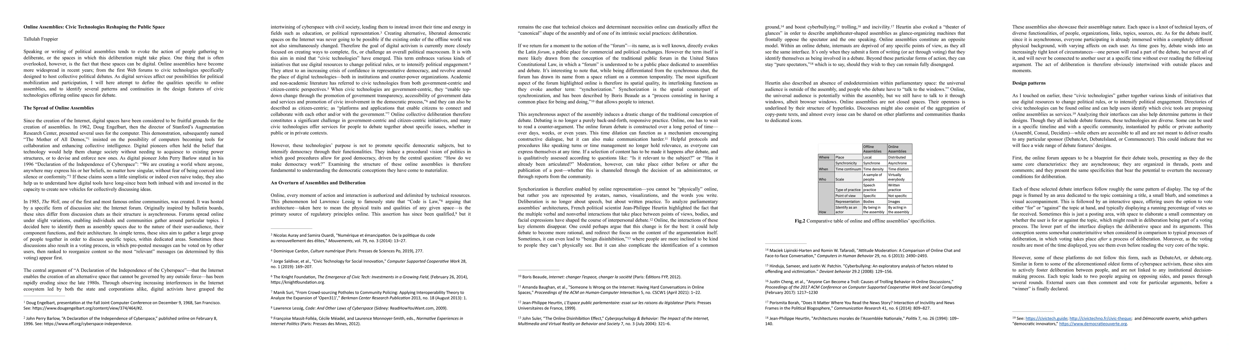 Thumbnail for Online Assemblies: Civic Technologies Reshaping the Public Space