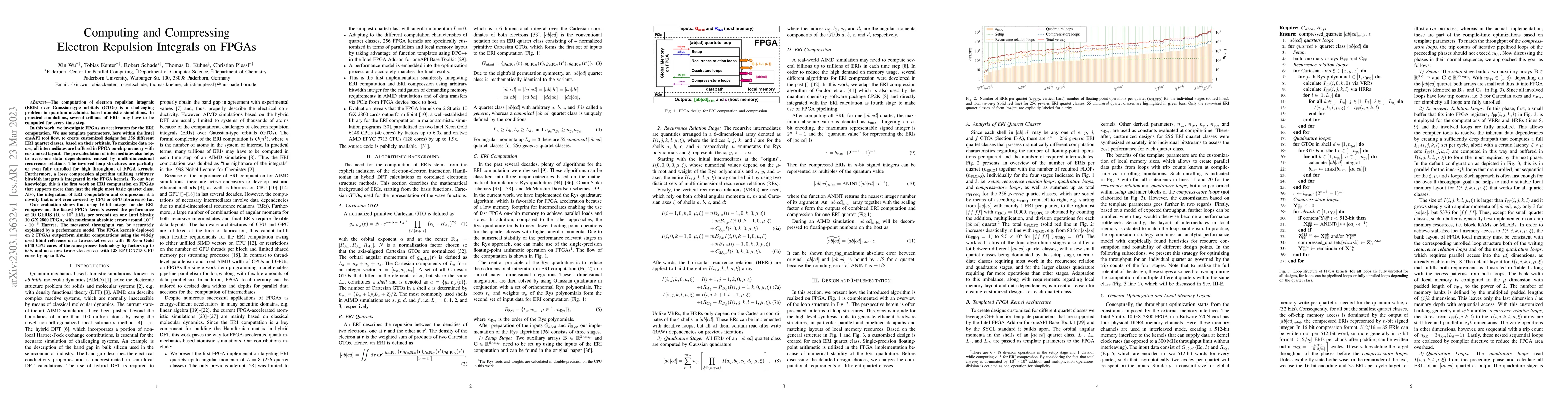 Thumbnail for Computing and Compressing Electron Repulsion Integrals on FPGAs