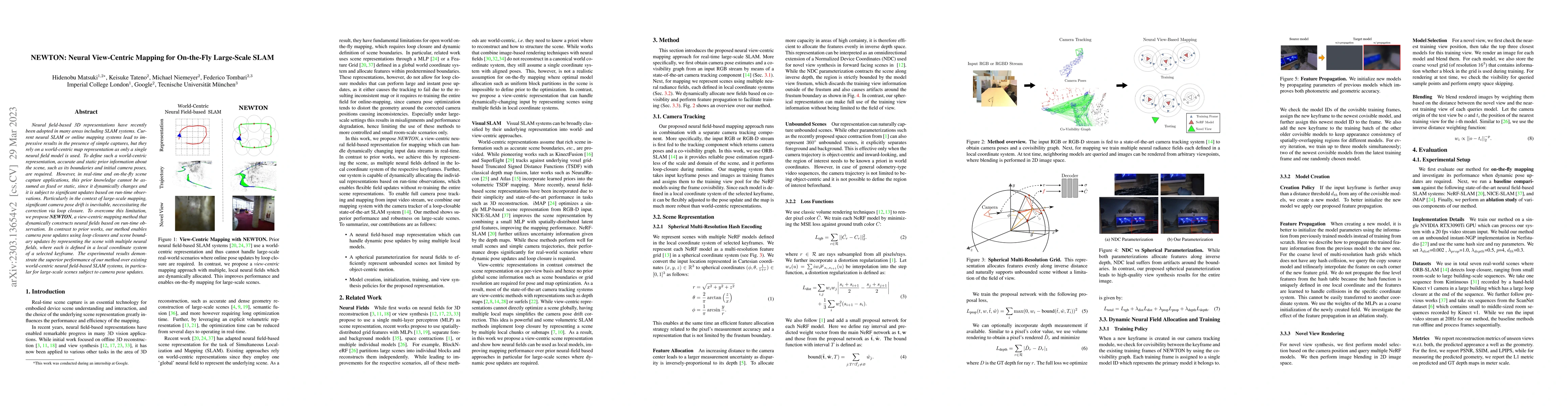 Thumbnail for NEWTON: Neural View-Centric Mapping for On-the-Fly Large-Scale SLAM