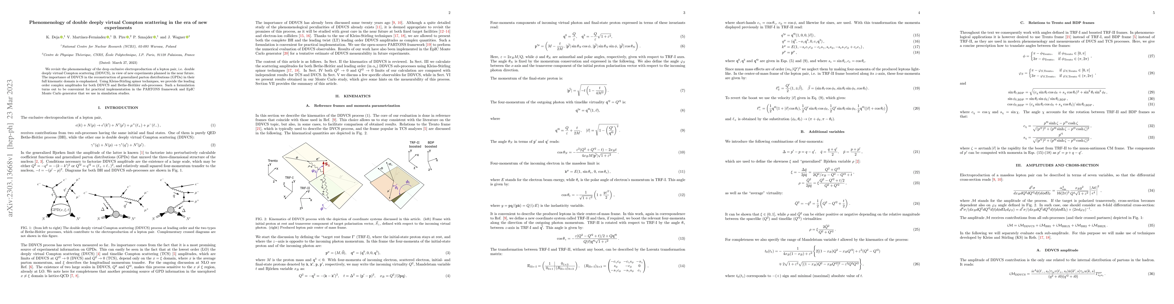 Thumbnail for Phenomenology of double deeply virtual Compton scattering in the era of
  new experiments
