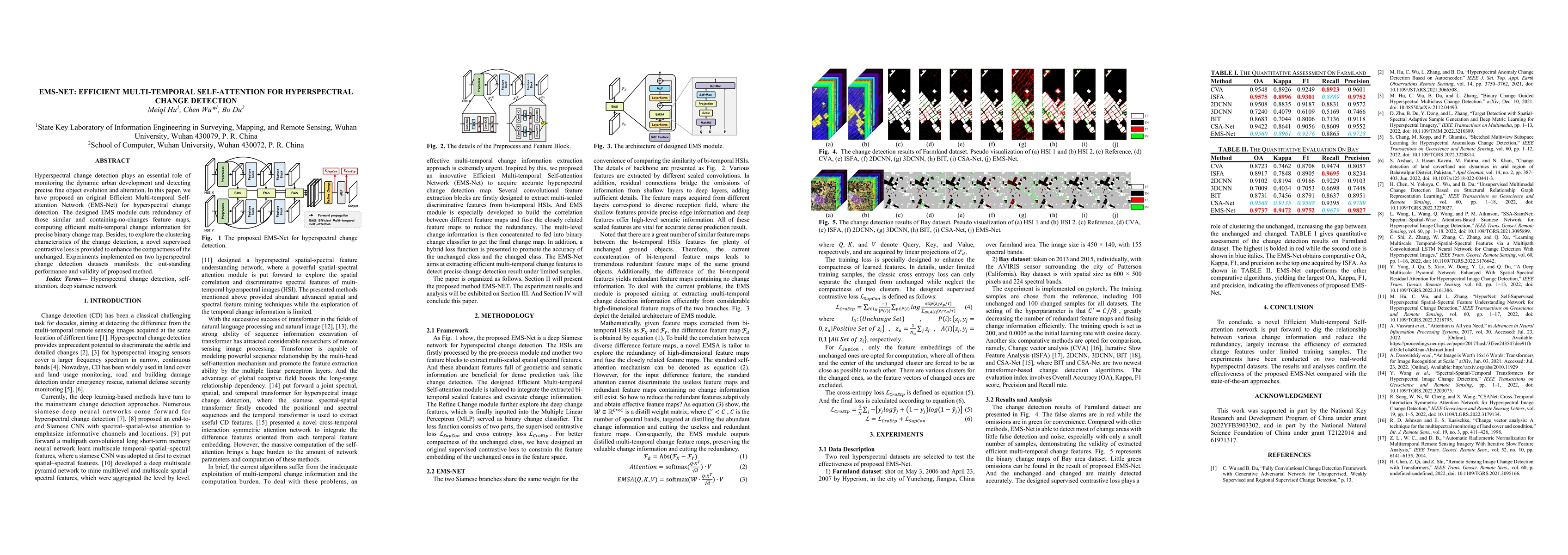 Thumbnail for EMS-Net: Efficient Multi-Temporal Self-Attention For Hyperspectral
  Change Detection