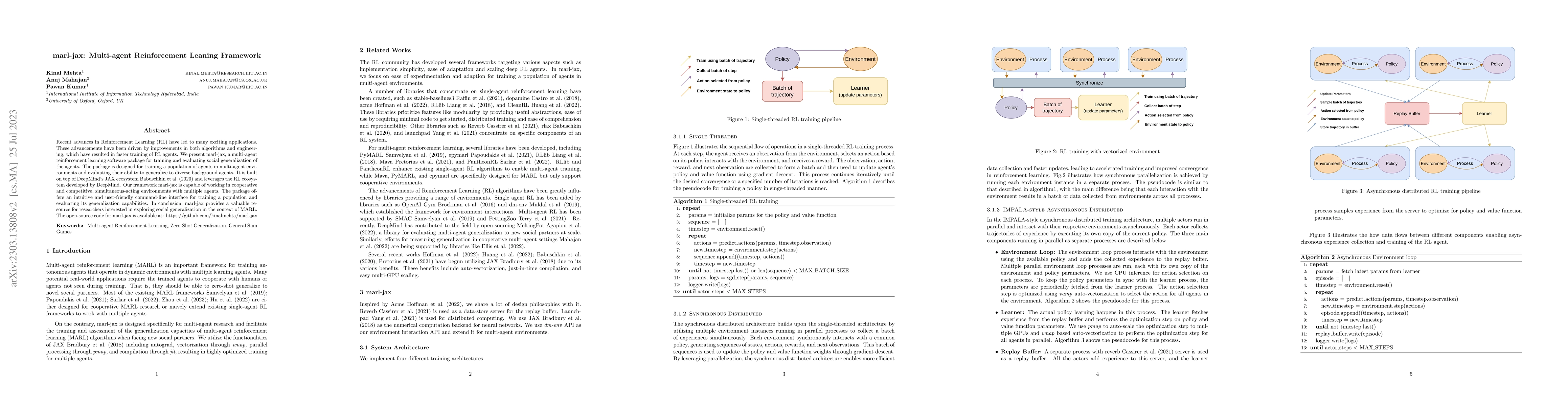 Thumbnail for marl-jax: Multi-Agent Reinforcement Leaning Framework