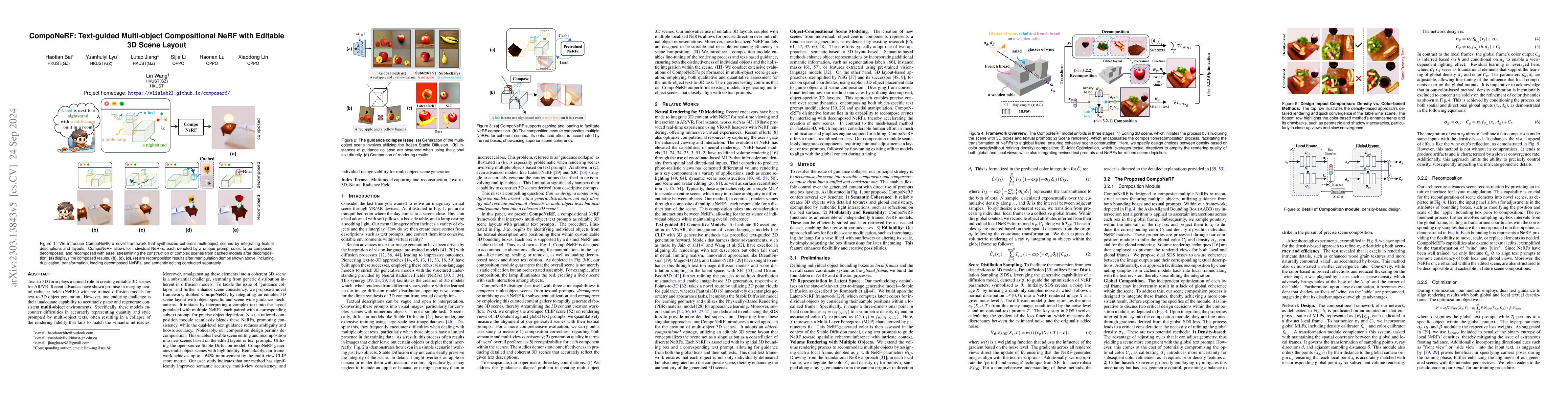 Thumbnail for CompoNeRF: Text-guided Multi-object Compositional NeRF with Editable 3D
  Scene Layout