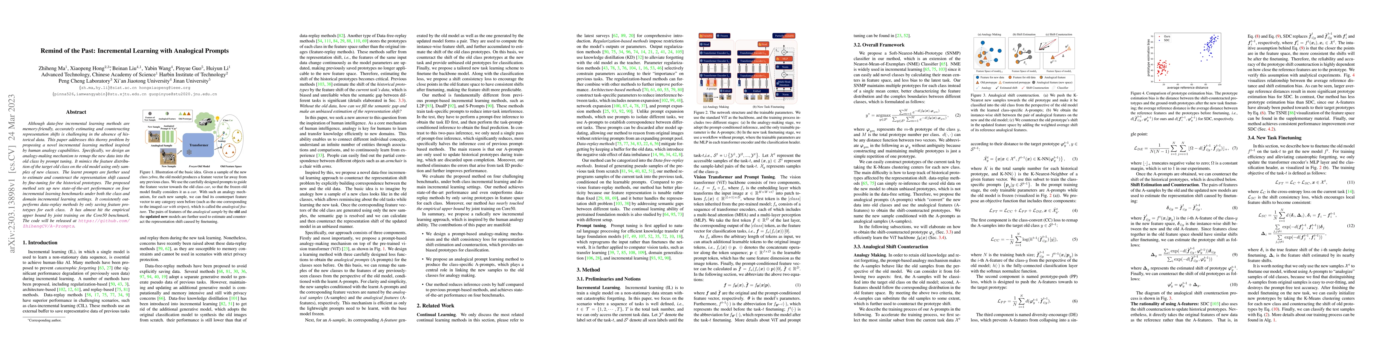 Thumbnail for Remind of the Past: Incremental Learning with Analogical Prompts