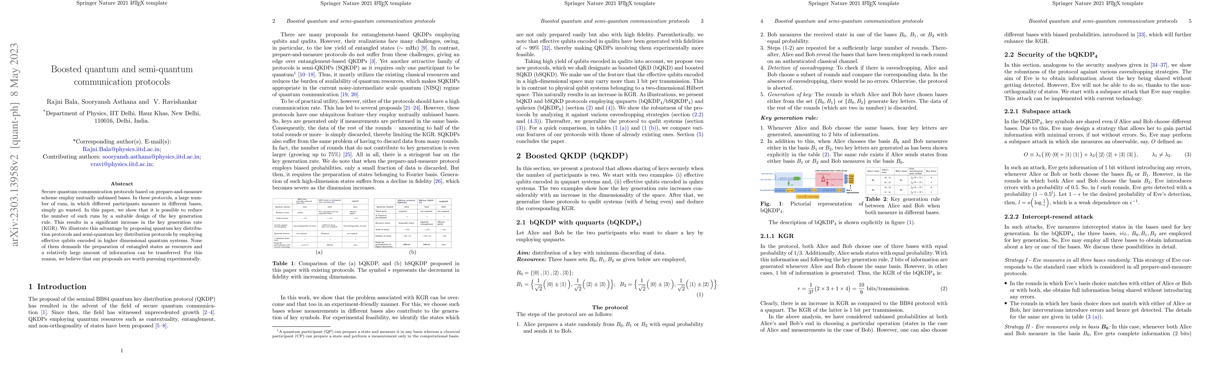 Thumbnail for Boosted quantum and semi-quantum communication protocols