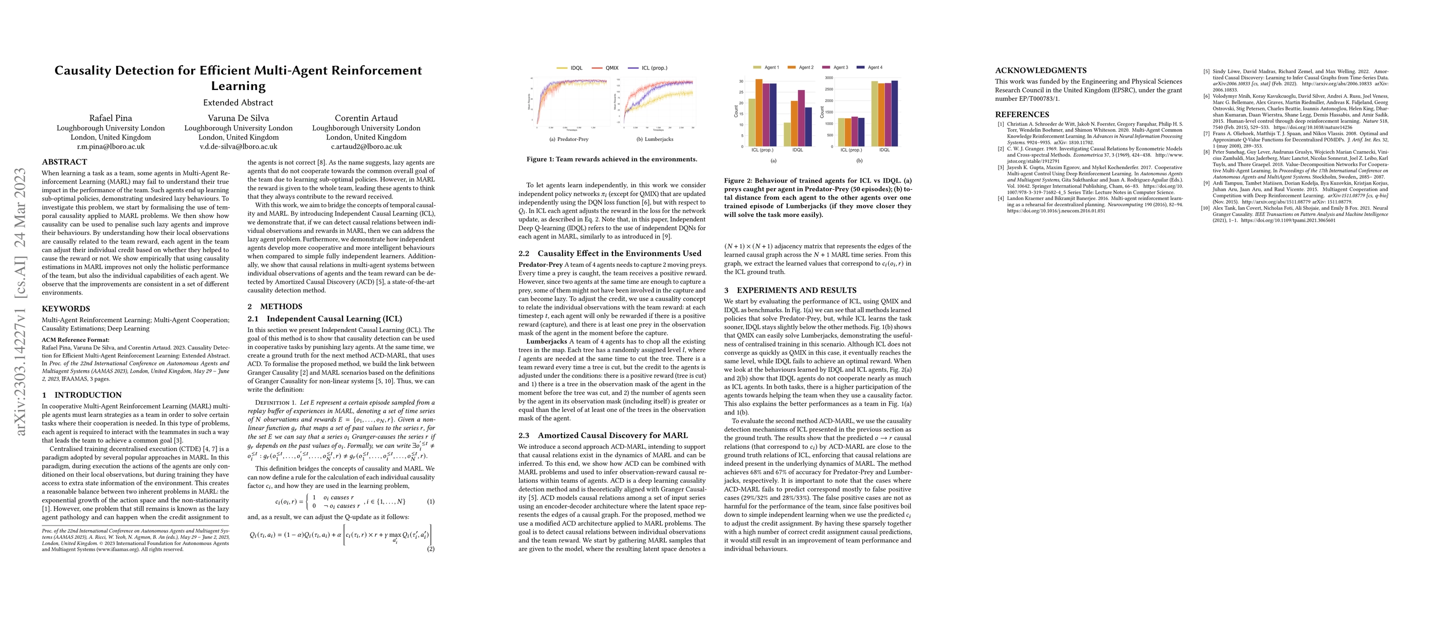 Thumbnail for Causality Detection for Efficient Multi-Agent Reinforcement Learning