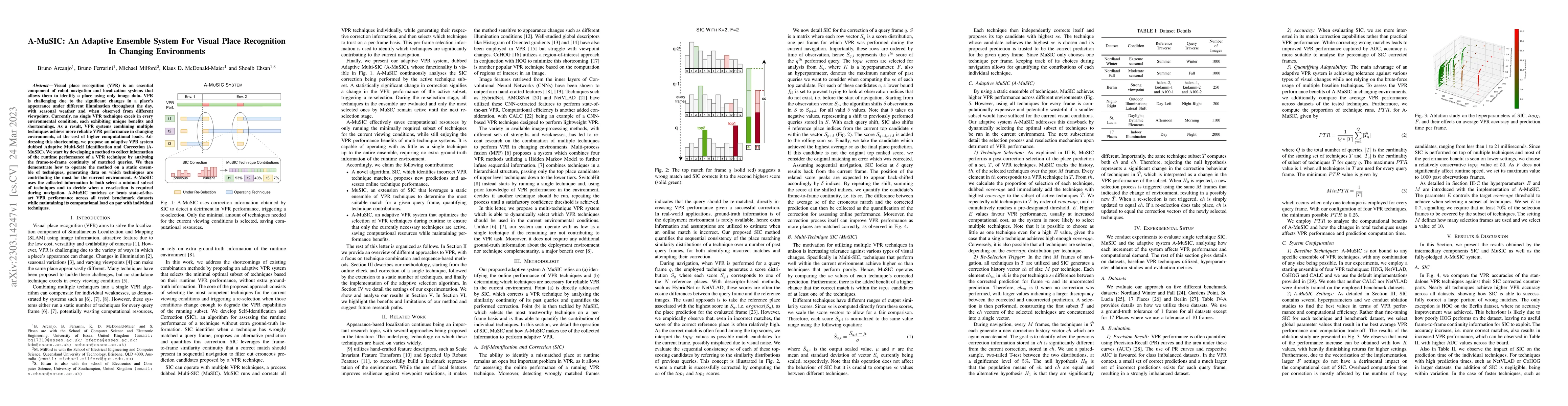 Thumbnail for A-MuSIC: An Adaptive Ensemble System For Visual Place Recognition In
  Changing Environments