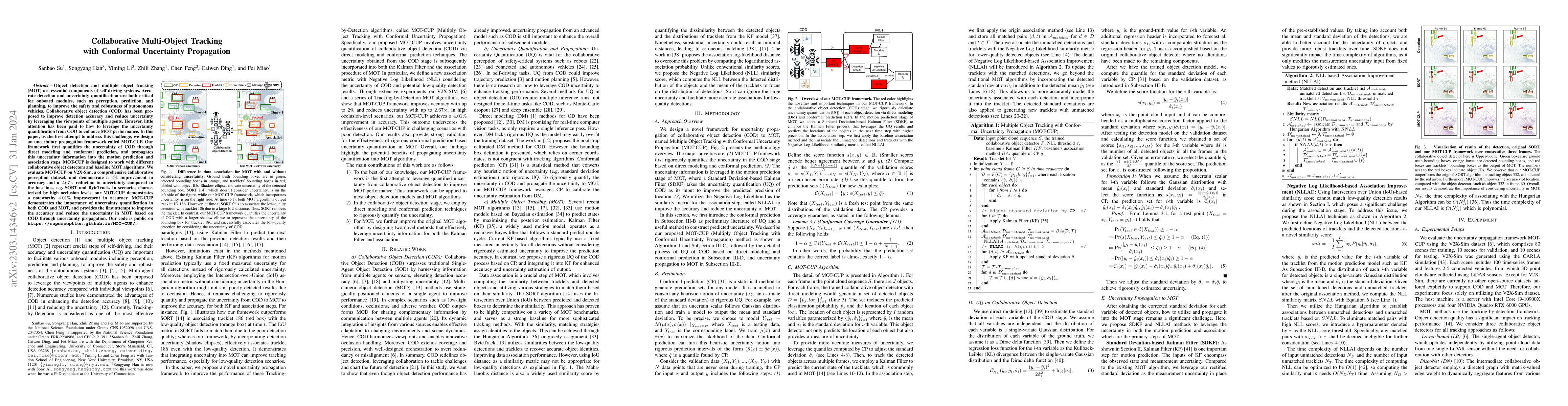 Thumbnail for Collaborative Multi-Object Tracking with Conformal Uncertainty
  Propagation