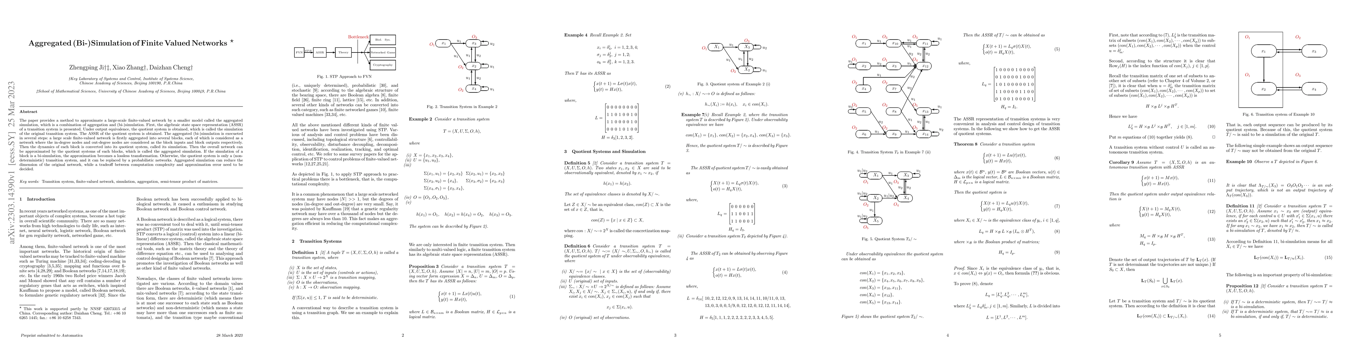 Thumbnail for Aggregated (Bi-)Simulation of Finite Valued Networks