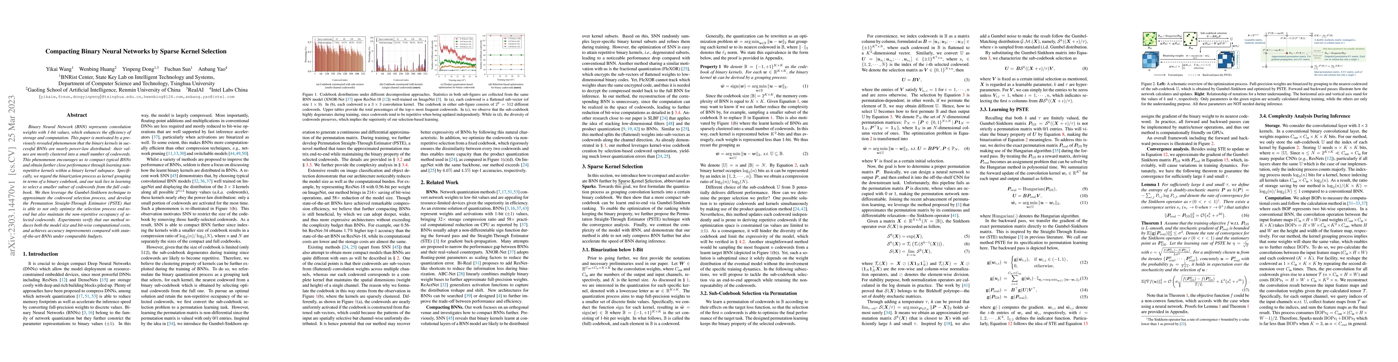 Thumbnail for Compacting Binary Neural Networks by Sparse Kernel Selection