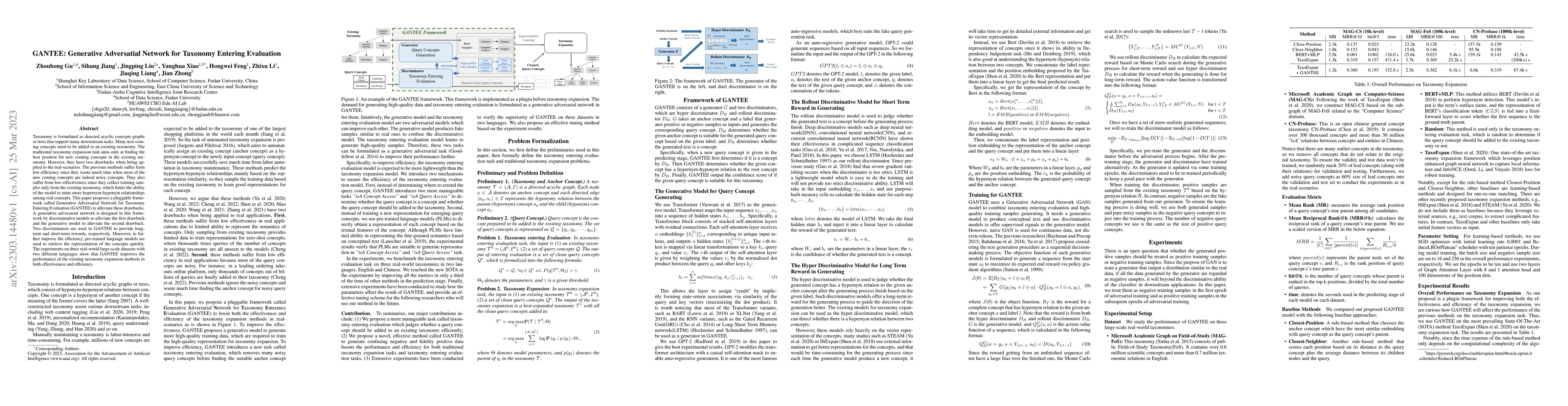 Thumbnail for GANTEE: Generative Adversatial Network for Taxonomy Entering Evaluation