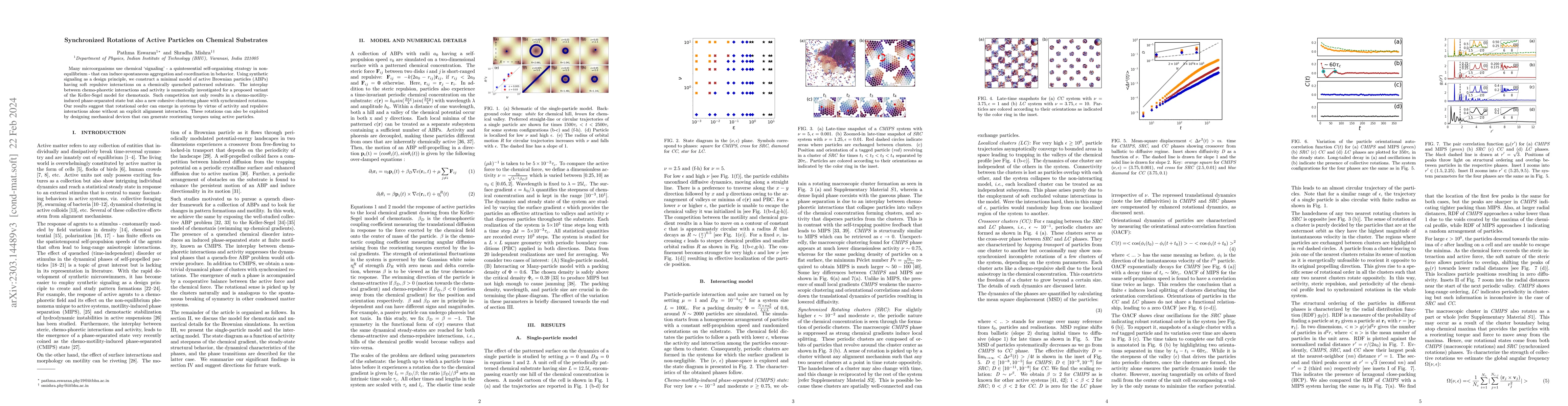 Thumbnail for Synchronized Rotations of Active Particles on Chemical Substrates