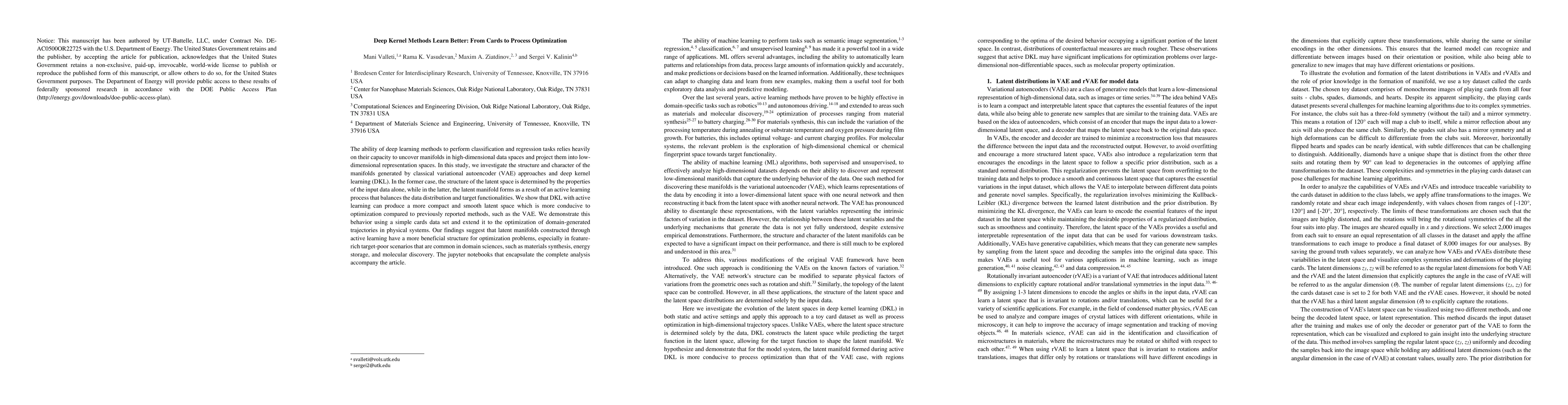 Thumbnail for Deep Kernel Methods Learn Better: From Cards to Process Optimization