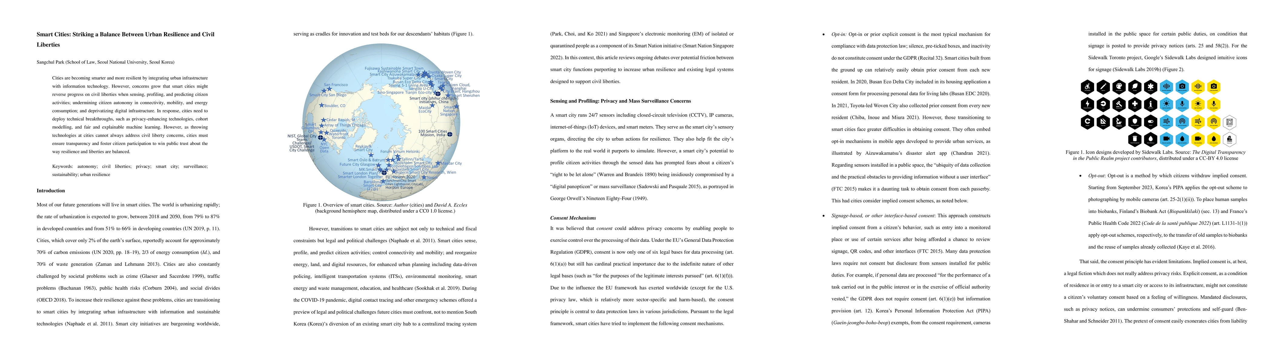 Thumbnail for Smart Cities: Striking a Balance Between Urban Resilience and Civil
  Liberties