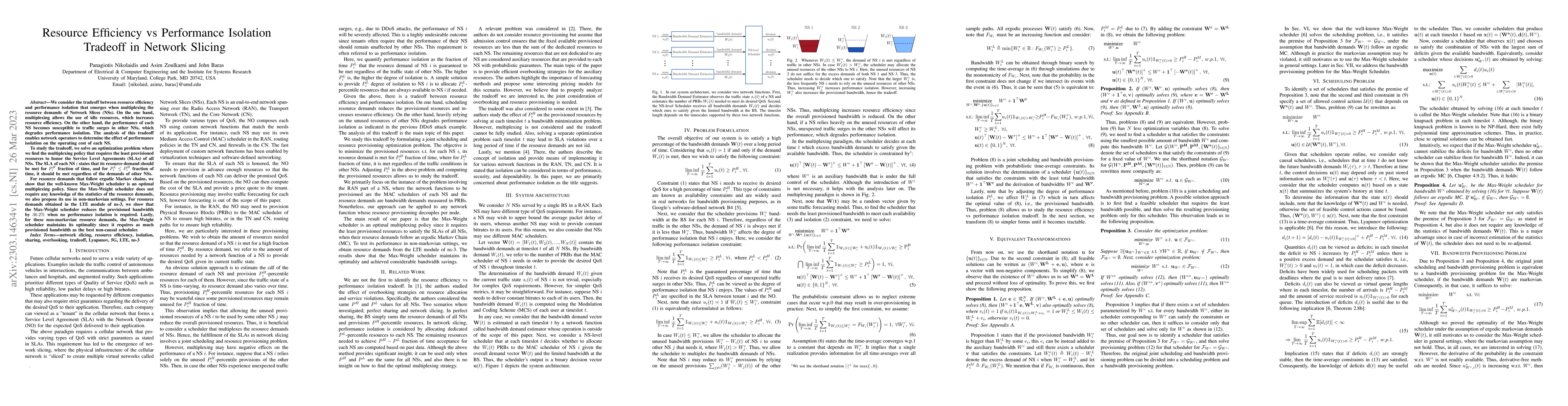 Thumbnail for Resource Efficiency vs Performance Isolation Tradeoff in Network Slicing