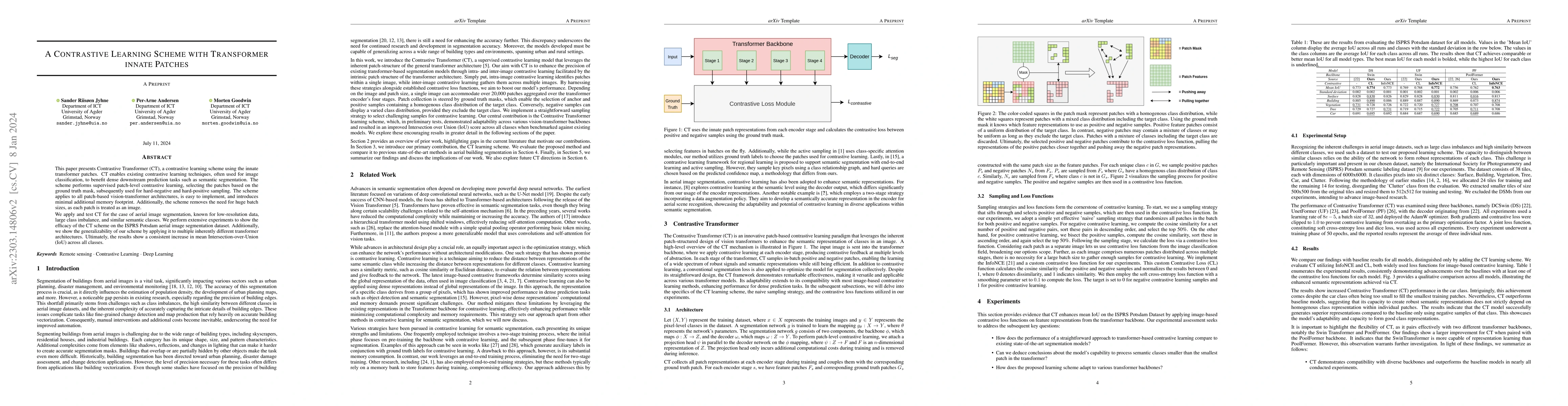 Thumbnail for A Contrastive Learning Scheme with Transformer Innate Patches