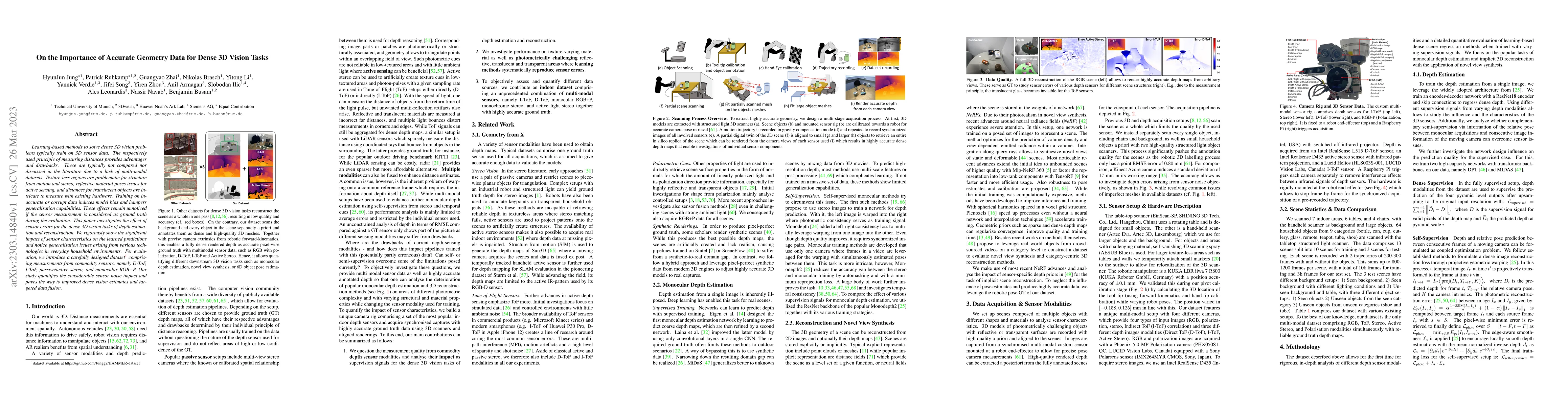 Thumbnail for On the Importance of Accurate Geometry Data for Dense 3D Vision Tasks
