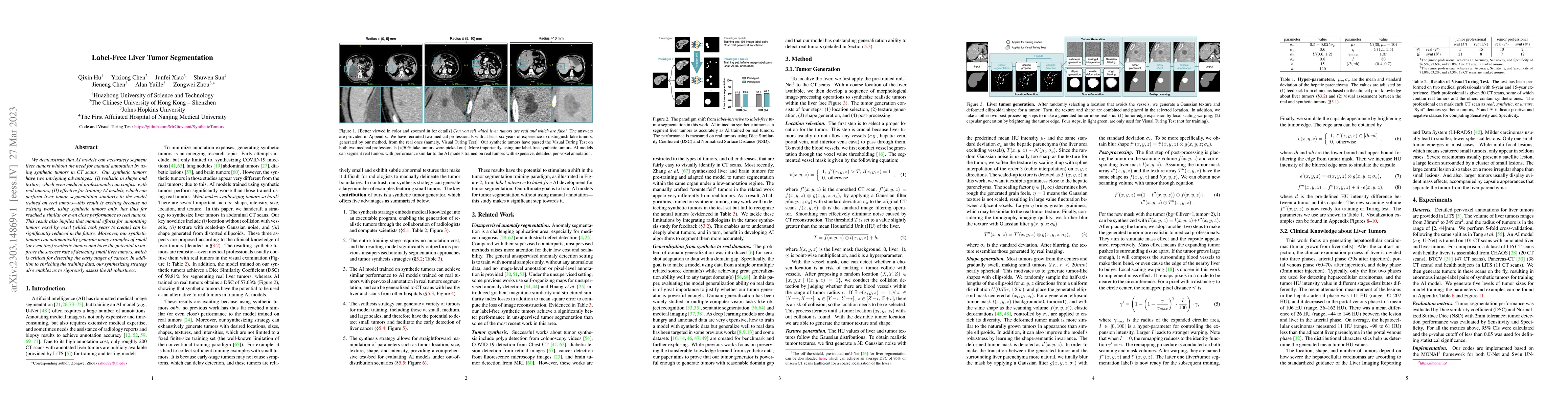 Thumbnail for Label-Free Liver Tumor Segmentation