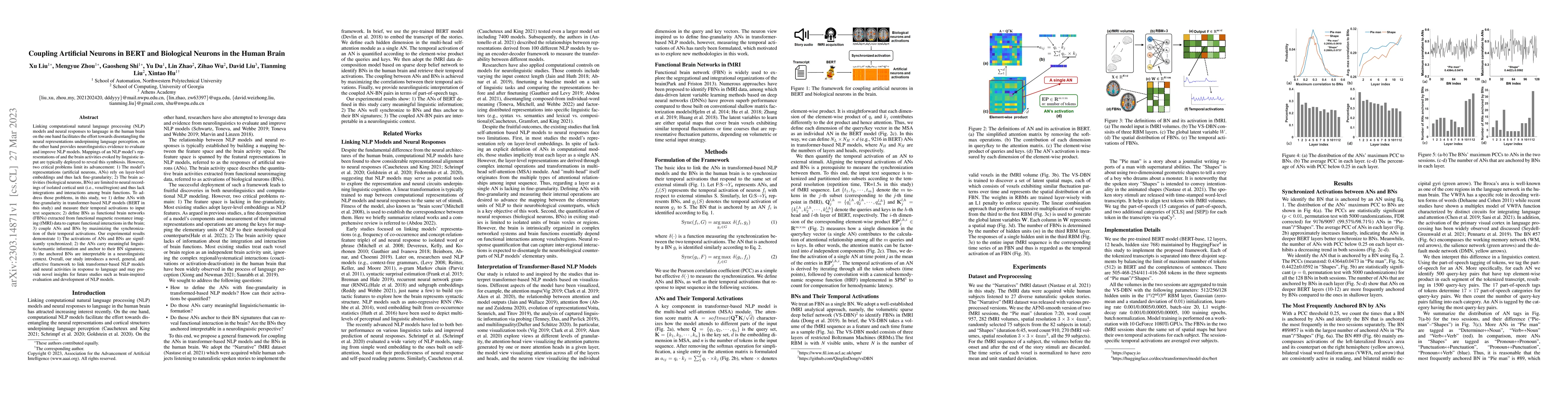 Thumbnail for Coupling Artificial Neurons in BERT and Biological Neurons in the Human
  Brain