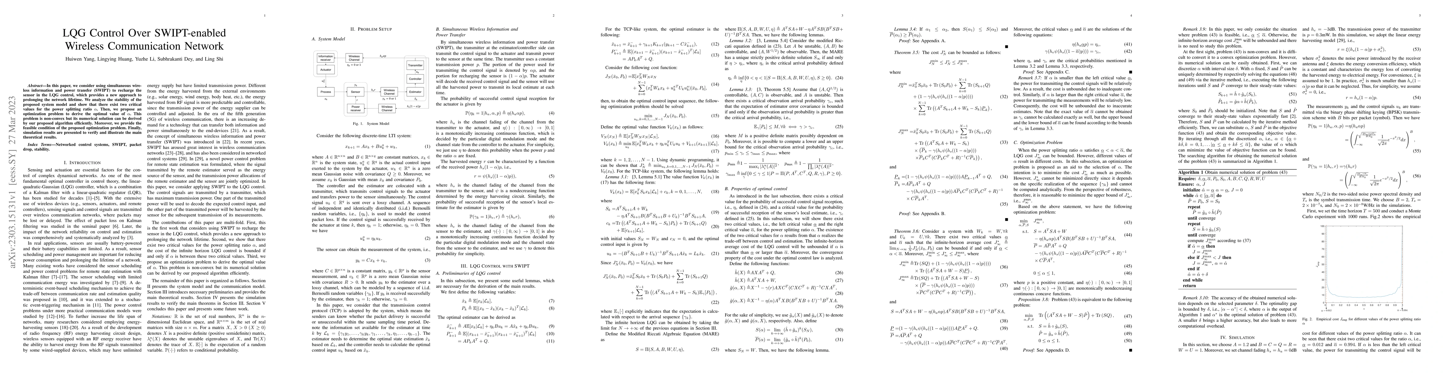 Thumbnail for LQG Control Over SWIPT-enabled Wireless Communication Network