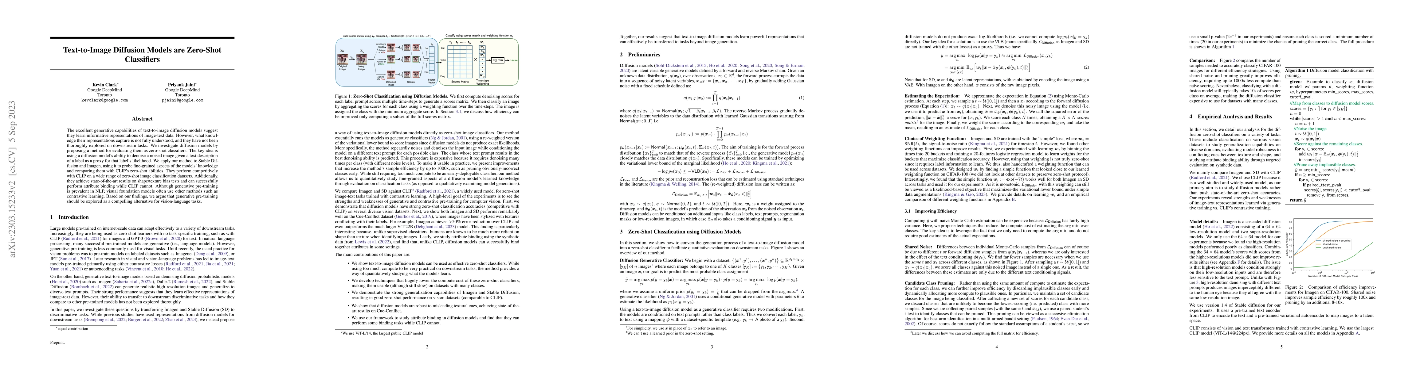 Thumbnail for Text-to-Image Diffusion Models are Zero-Shot Classifiers