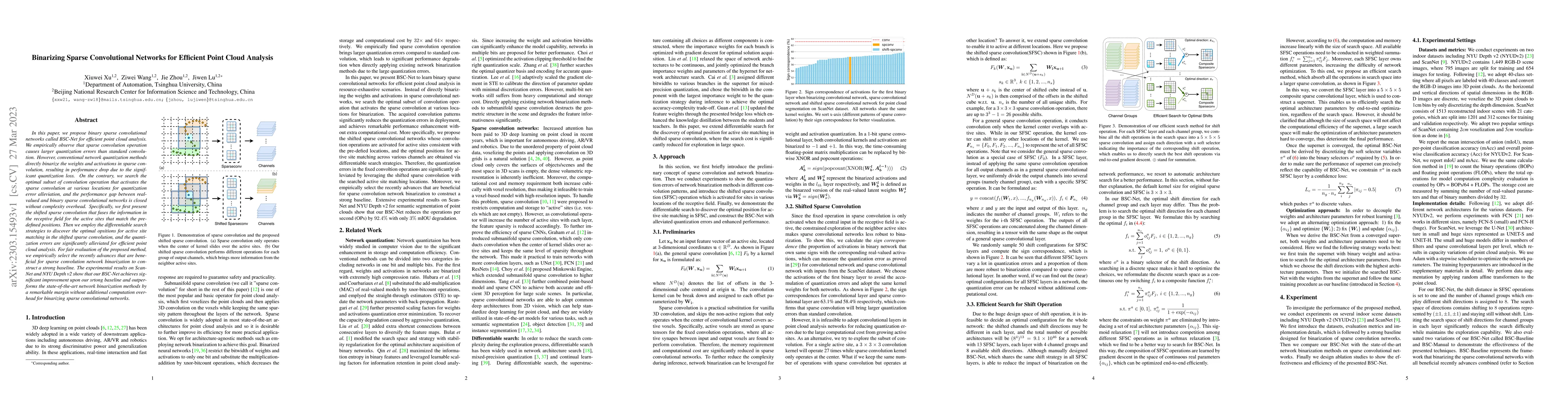 Thumbnail for Binarizing Sparse Convolutional Networks for Efficient Point Cloud
  Analysis