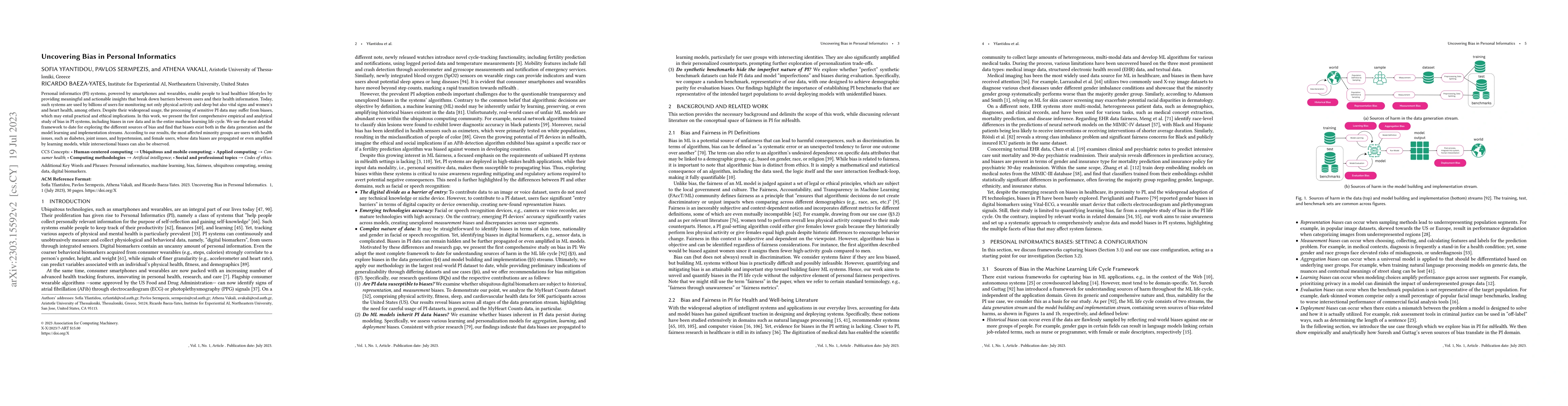 Thumbnail for Uncovering Bias in Personal Informatics