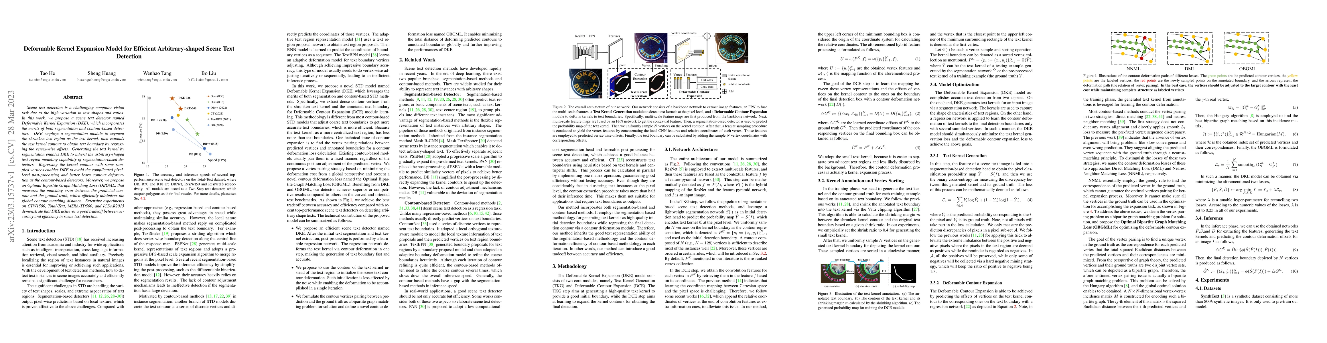 Thumbnail for Deformable Kernel Expansion Model for Efficient Arbitrary-shaped Scene
  Text Detection