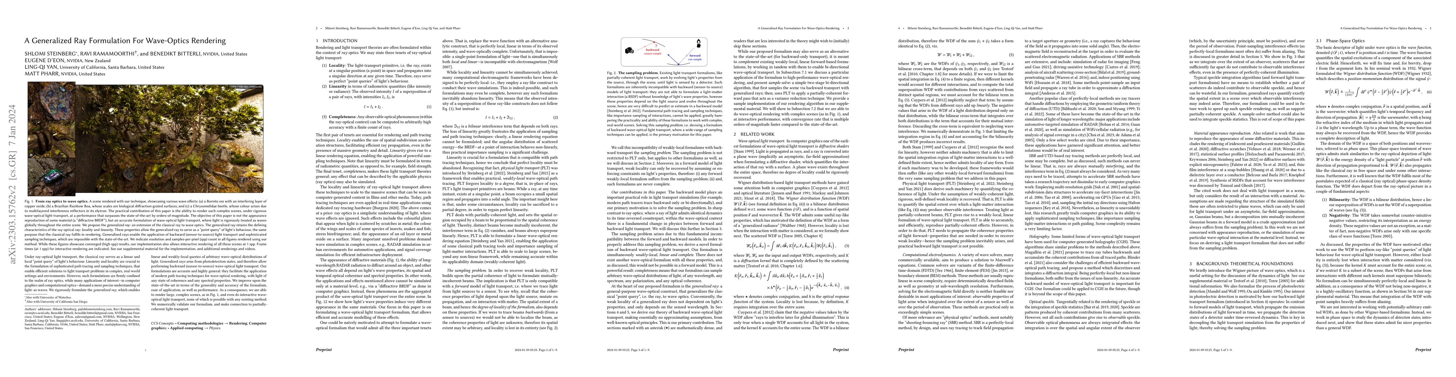 Thumbnail for A Generalized Ray Formulation For Wave-Optics Rendering