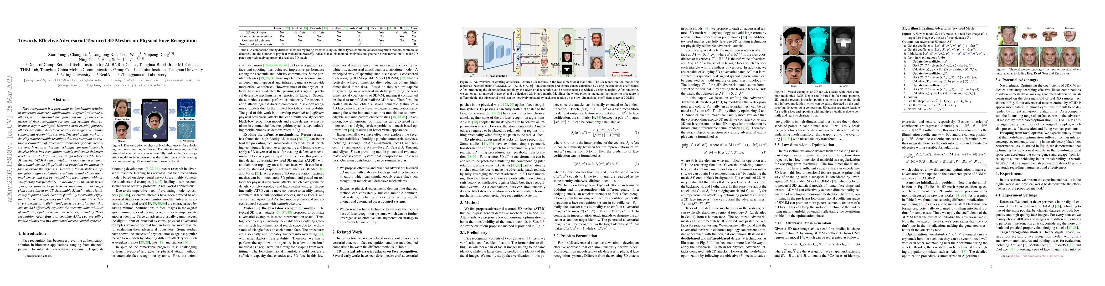 Thumbnail for Towards Effective Adversarial Textured 3D Meshes on Physical Face
  Recognition