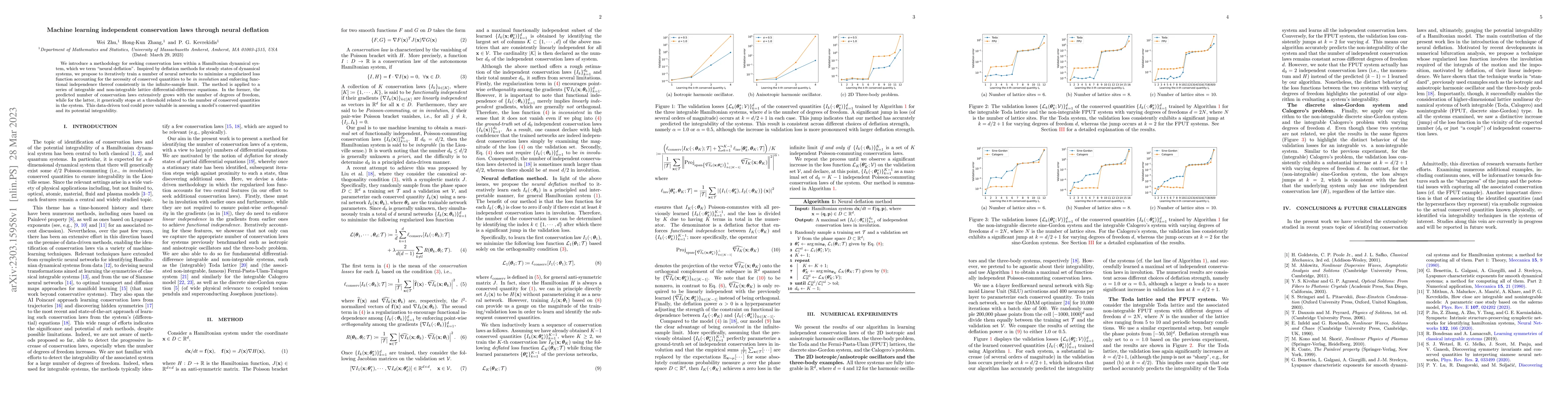 Thumbnail for Machine learning independent conservation laws through neural deflation