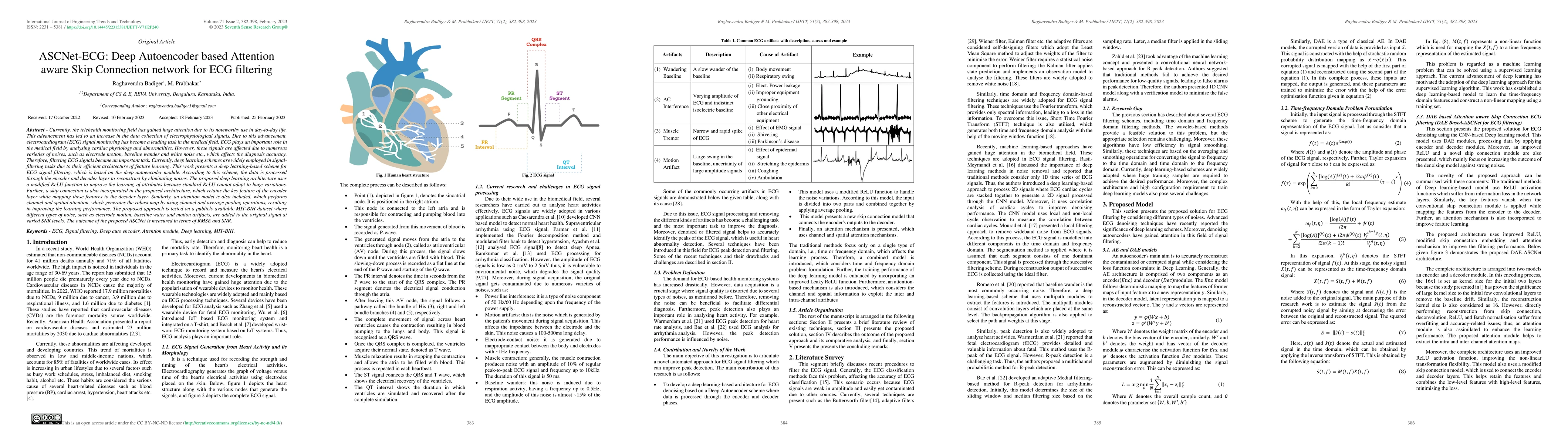 Thumbnail for ASCNet-ECG: Deep Autoencoder based Attention aware Skip Connection
  network for ECG filtering
