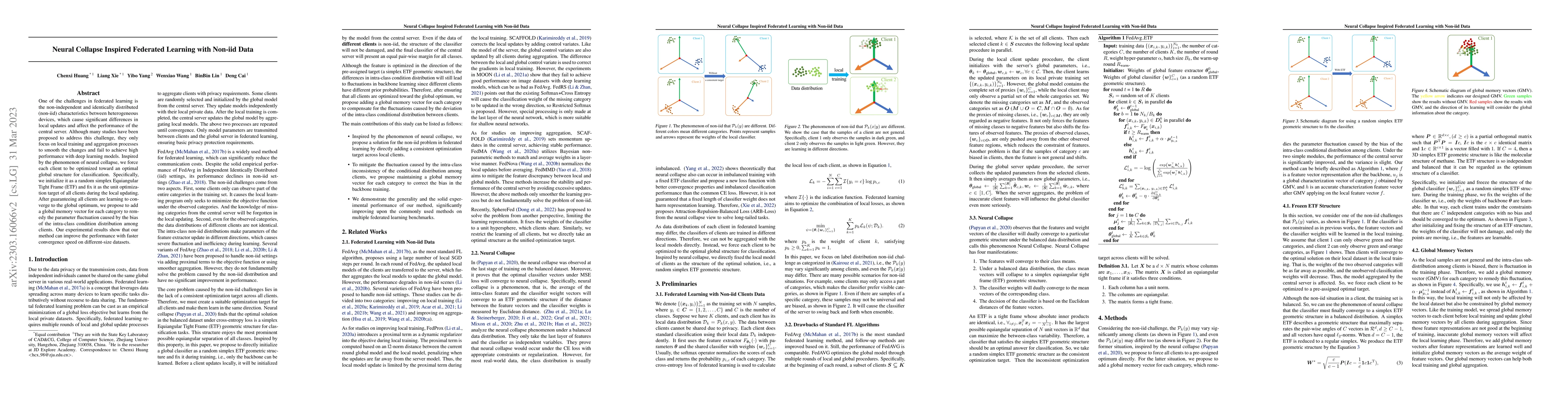 Thumbnail for Neural Collapse Inspired Federated Learning with Non-iid Data