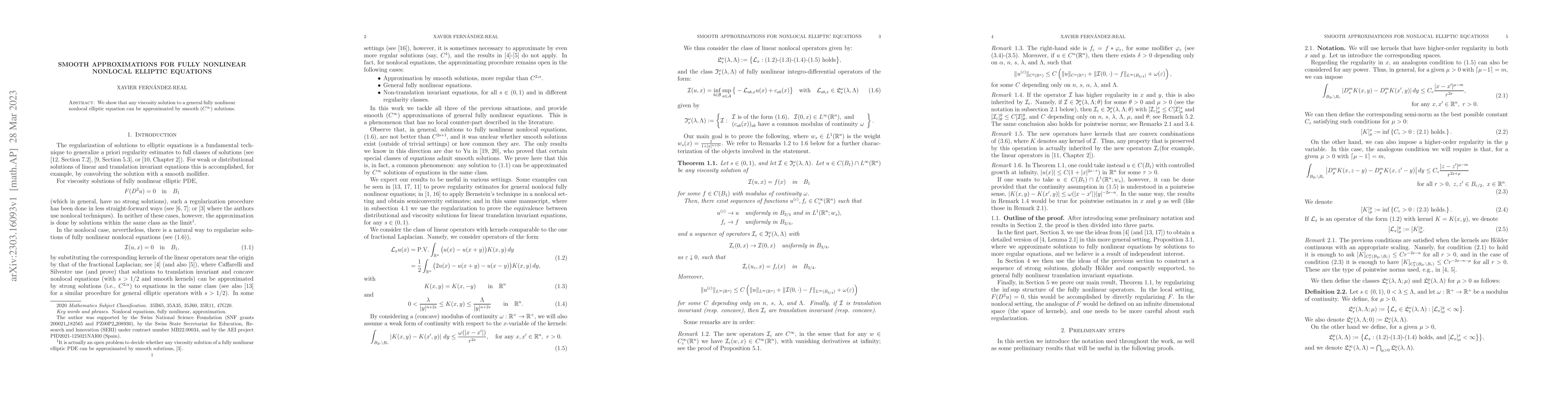 Thumbnail for Smooth approximations for fully nonlinear nonlocal elliptic equations