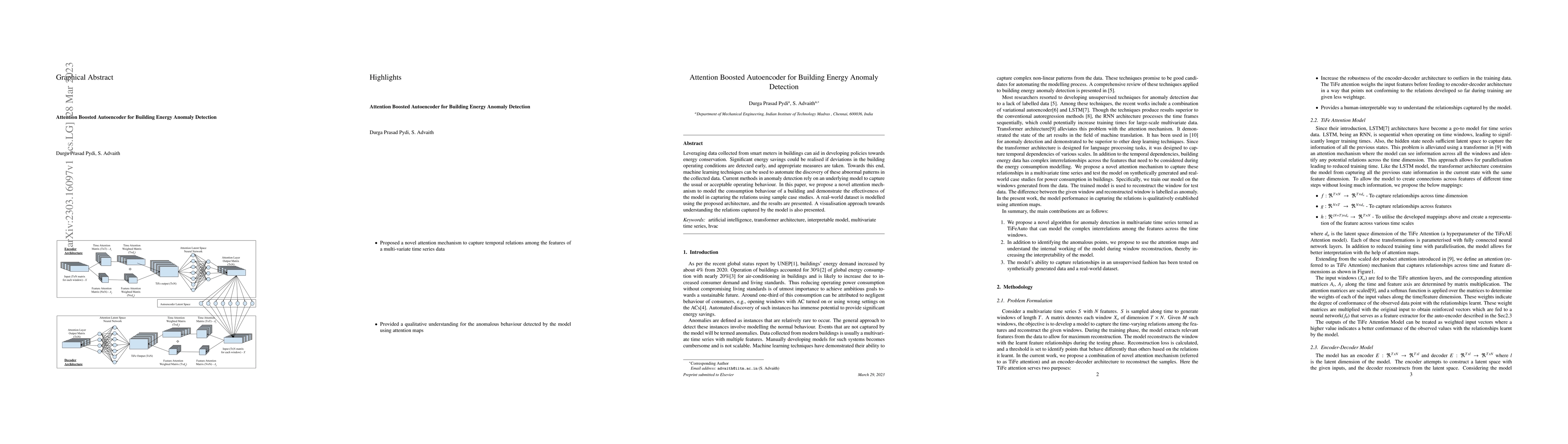 Thumbnail for Attention Boosted Autoencoder for Building Energy Anomaly Detection