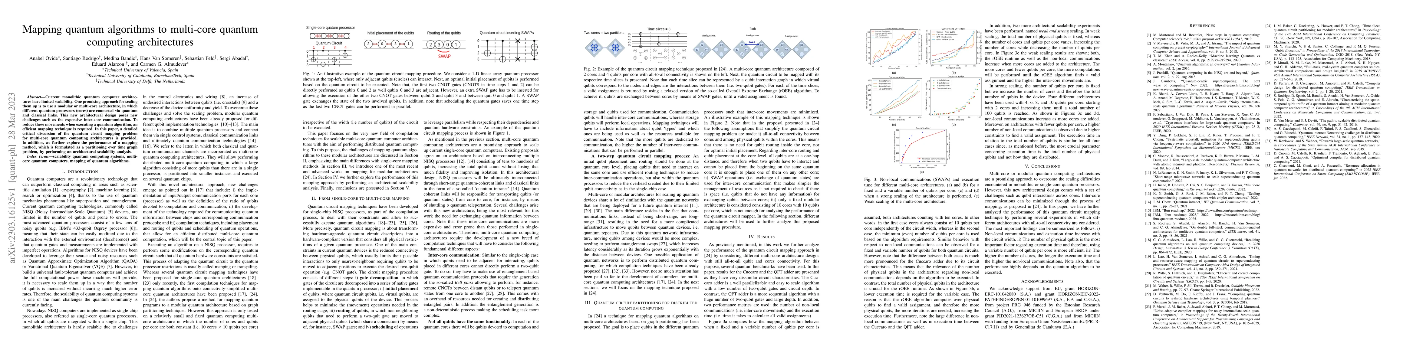 Thumbnail for Mapping quantum algorithms to multi-core quantum computing architectures