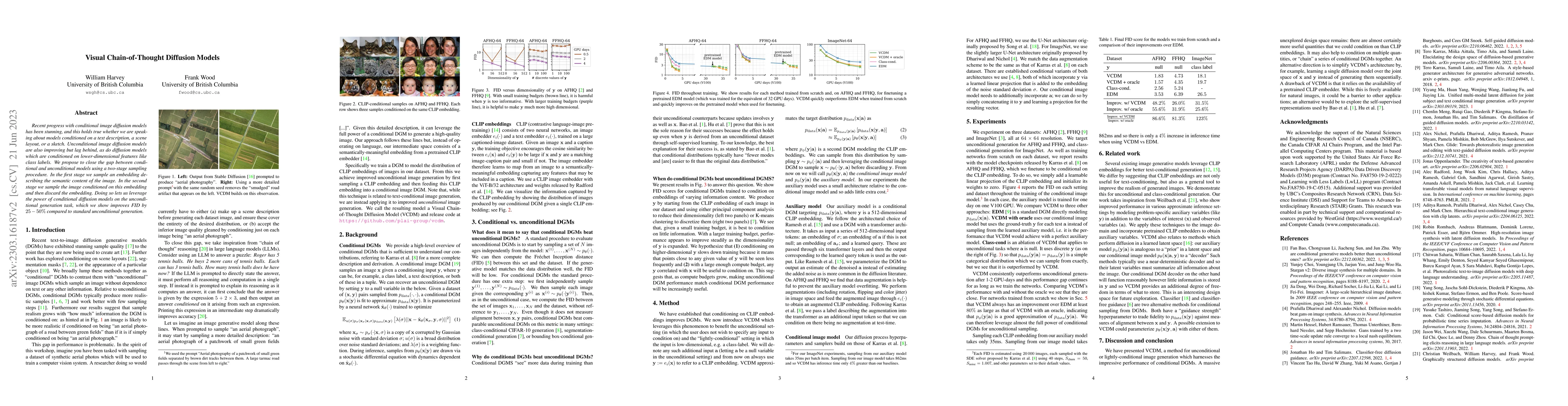 Thumbnail for Visual Chain-of-Thought Diffusion Models