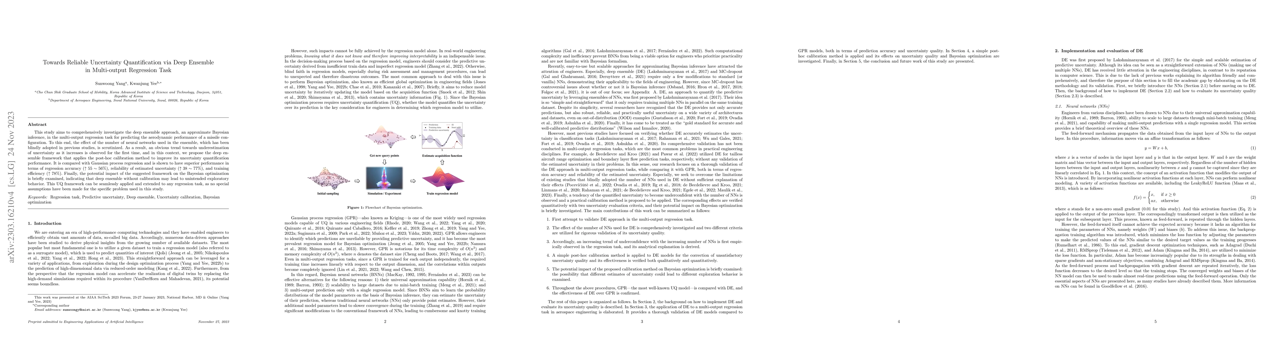 Thumbnail for Towards Reliable Uncertainty Quantification via Deep Ensembles in
  Multi-output Regression Task