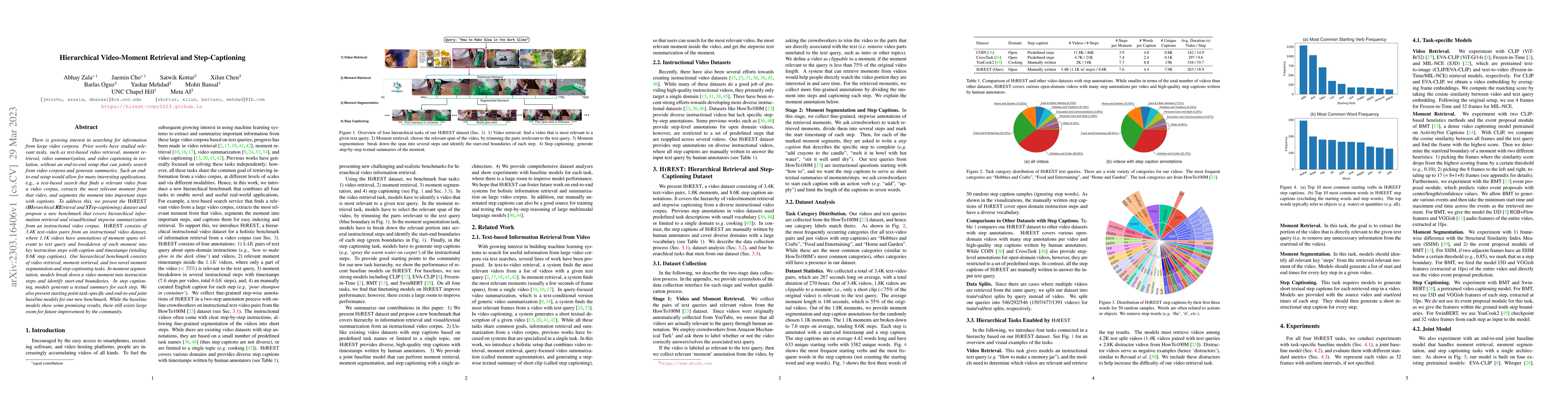 Thumbnail for Hierarchical Video-Moment Retrieval and Step-Captioning