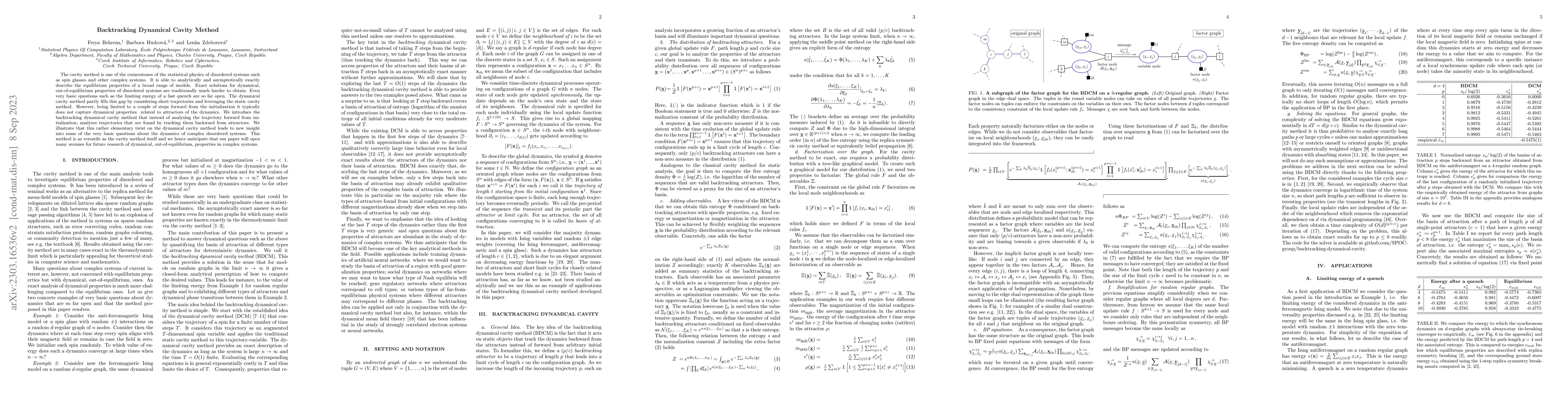 Thumbnail for Backtracking Dynamical Cavity Method