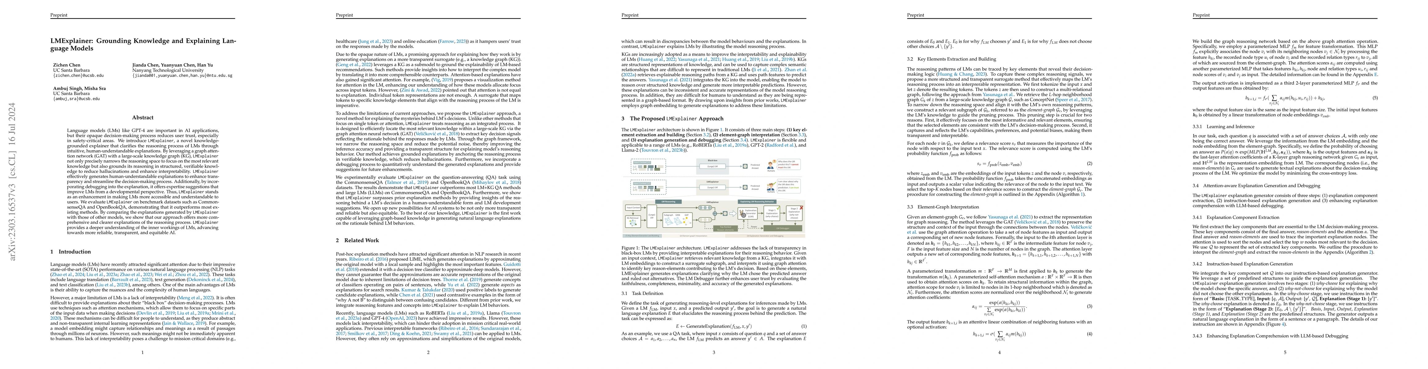 Thumbnail for LMExplainer: Grounding Knowledge and Explaining Language Models