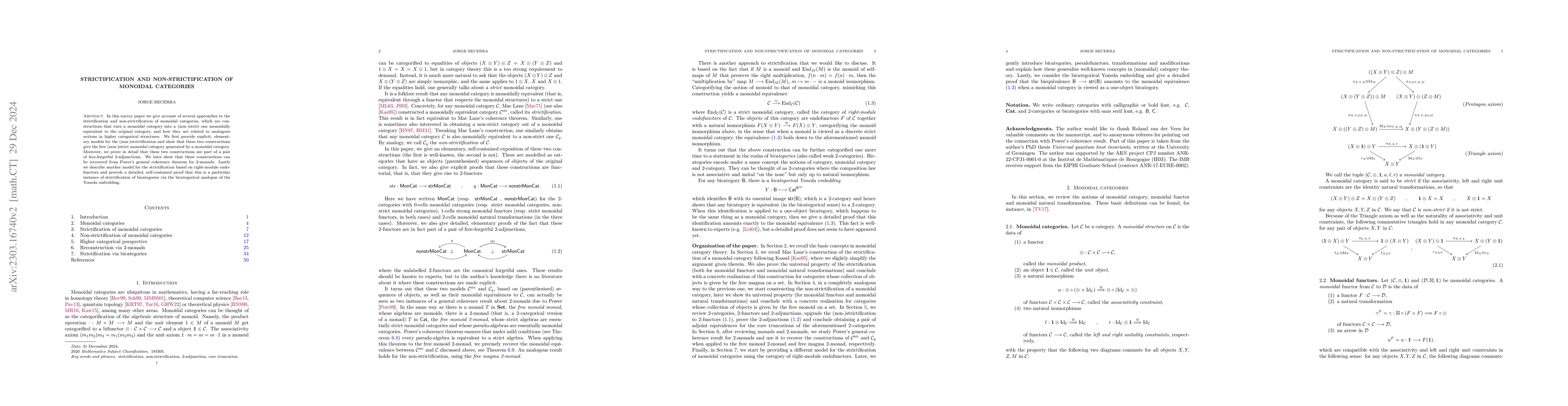 Thumbnail for Strictification and non-strictification of monoidal categories