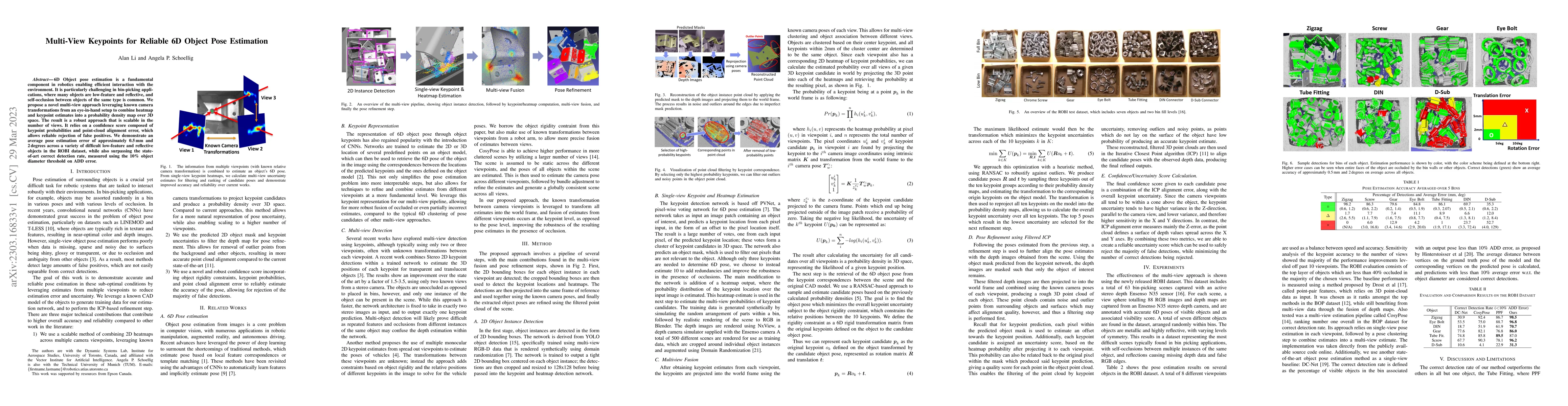Thumbnail for Multi-View Keypoints for Reliable 6D Object Pose Estimation