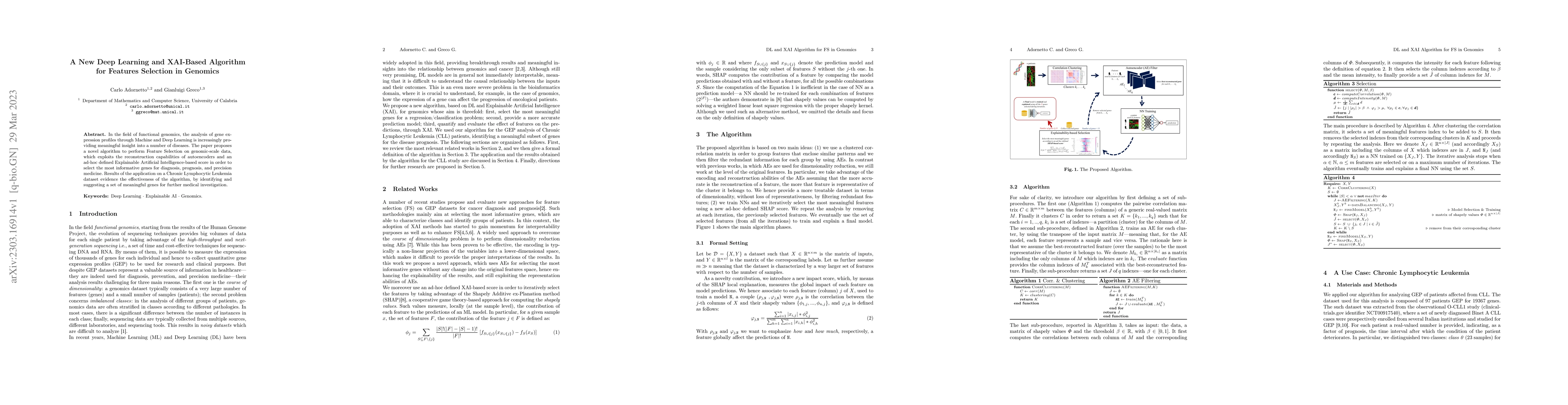 Thumbnail for A New Deep Learning and XAI-Based Algorithm for Features Selection in
  Genomics