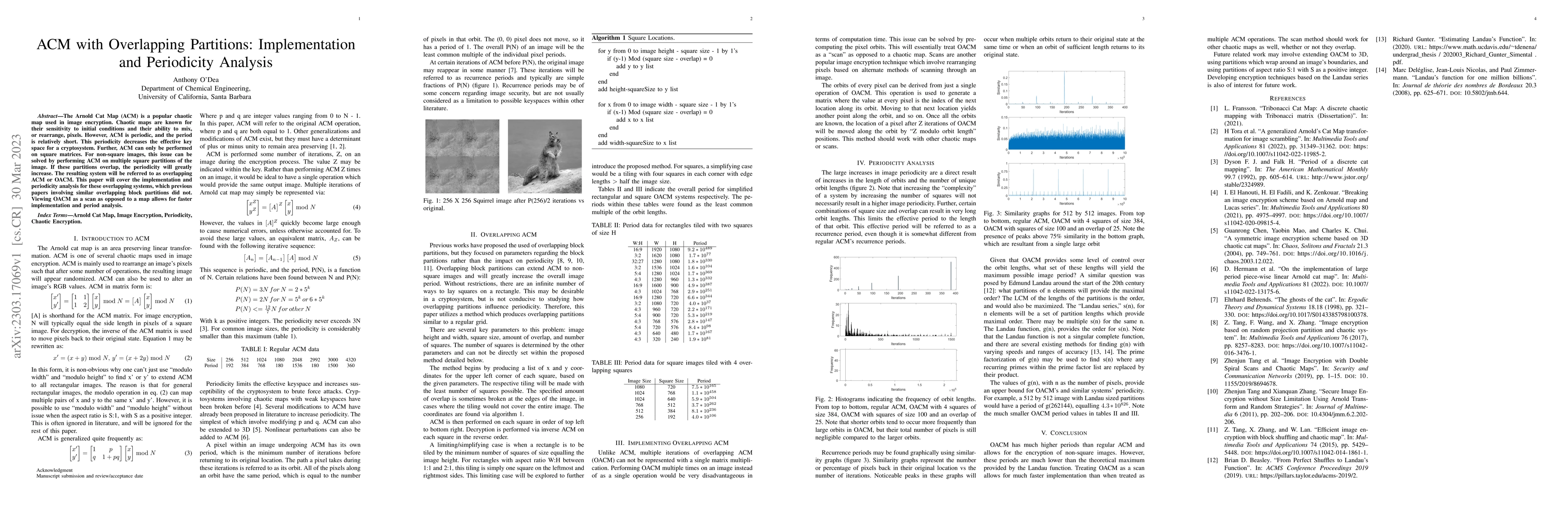 Thumbnail for ACM with Overlapping Partitions: Implementation and Periodicity Analysis