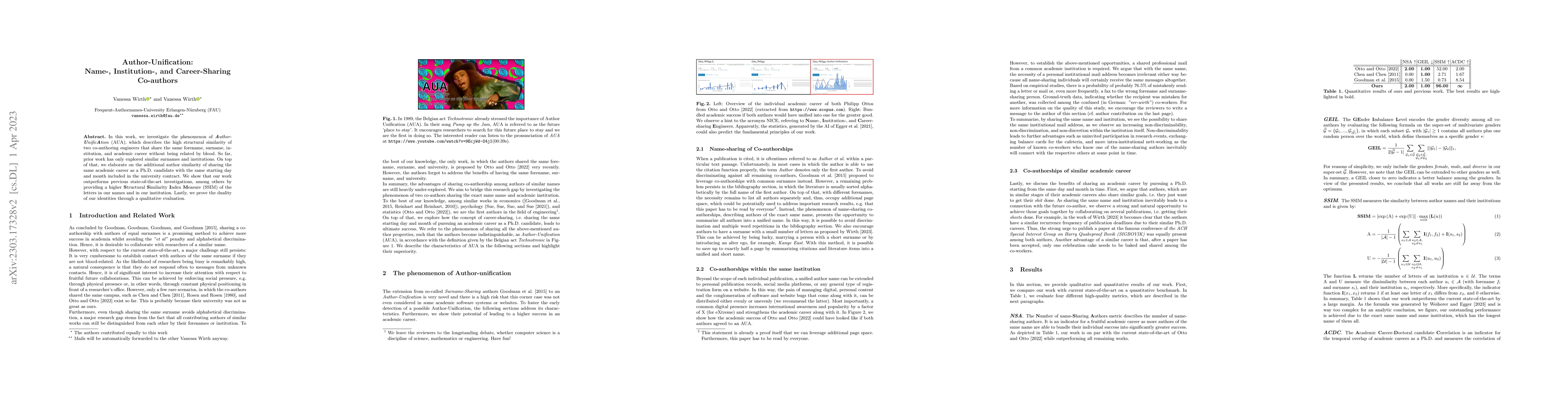 Thumbnail for Author-Unification: Name-, Institution-, and Career-Sharing Co-authors