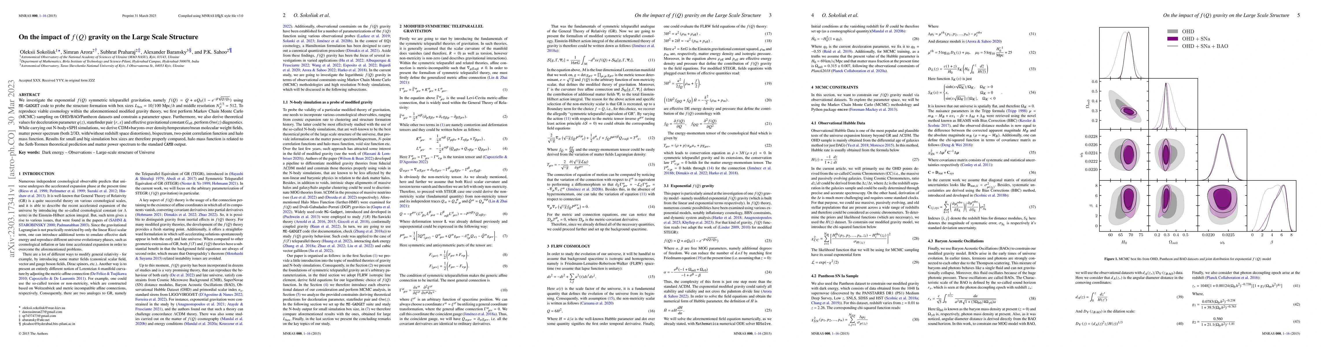 Thumbnail for On the impact of $f(Q)$ gravity on the Large Scale Structure
