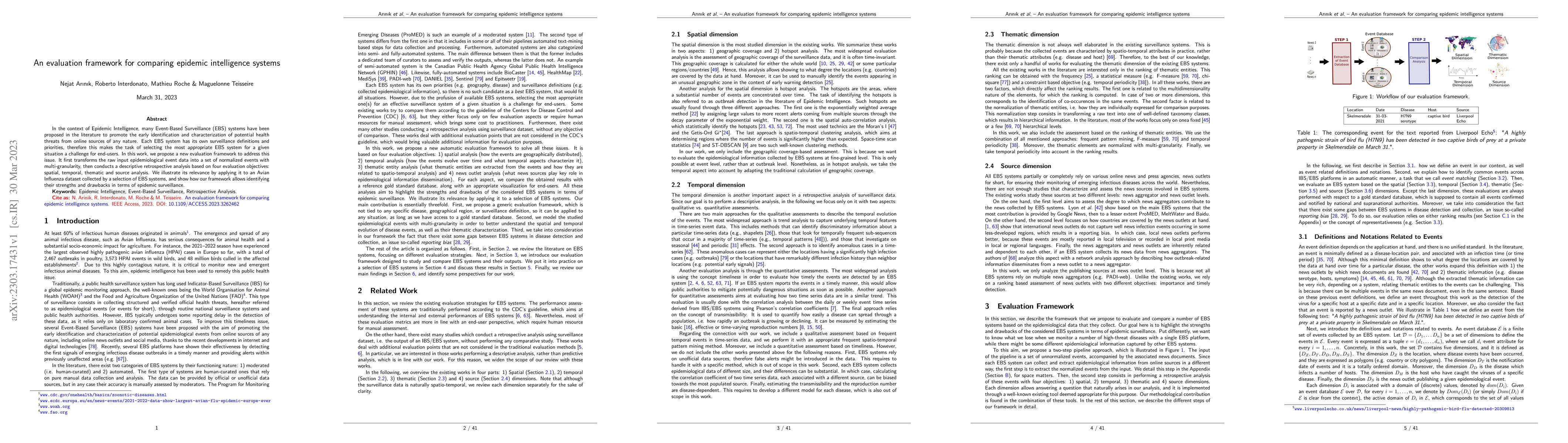Thumbnail for An evaluation framework for comparing epidemic intelligence systems